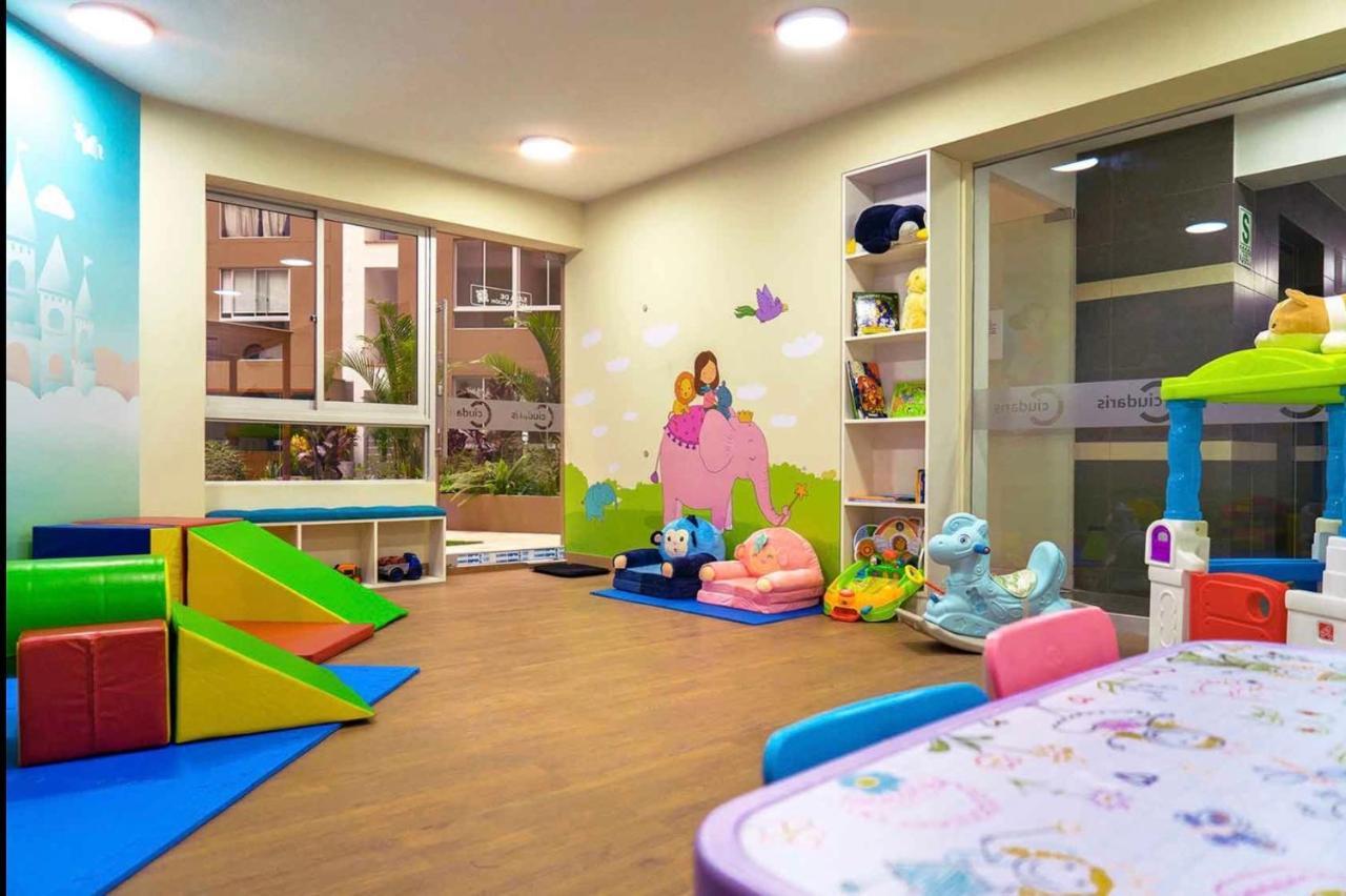 Hermosa Habitacion Privada En Edificio De Estreno Frente Al Metro Lima Exteriér fotografie